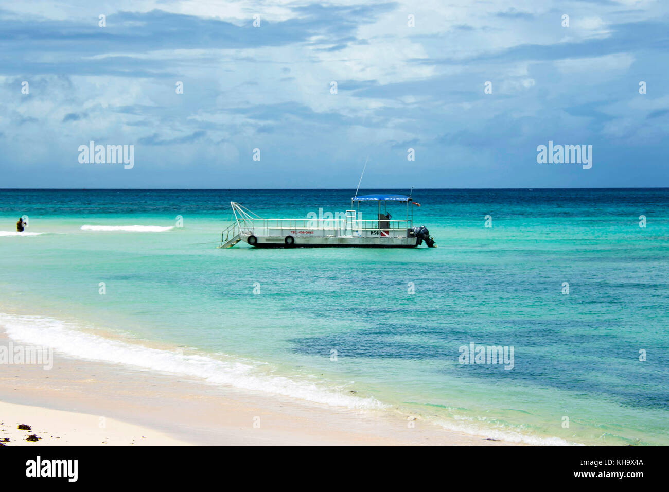 La spiaggia di Brighton e Brighton; st. Michael; Barbados Foto Stock