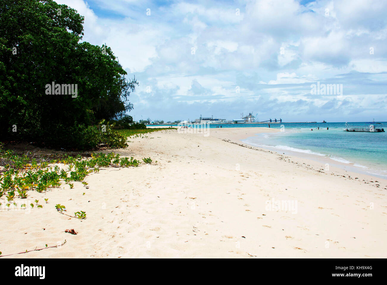 La spiaggia di Brighton e Brighton; st. Michael; Barbados Foto Stock