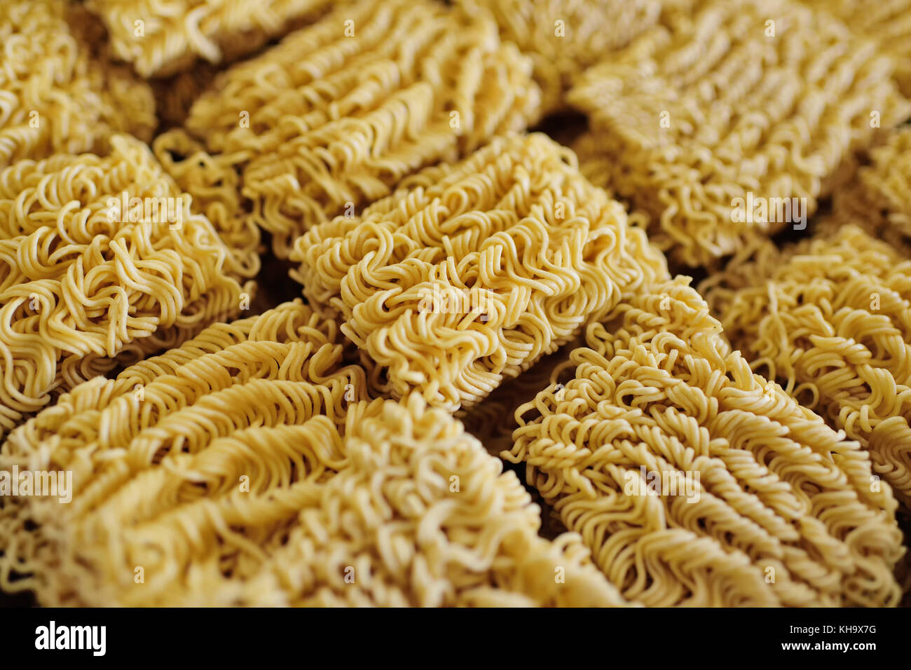 Tagliatelle istante - sfondo Foto Stock