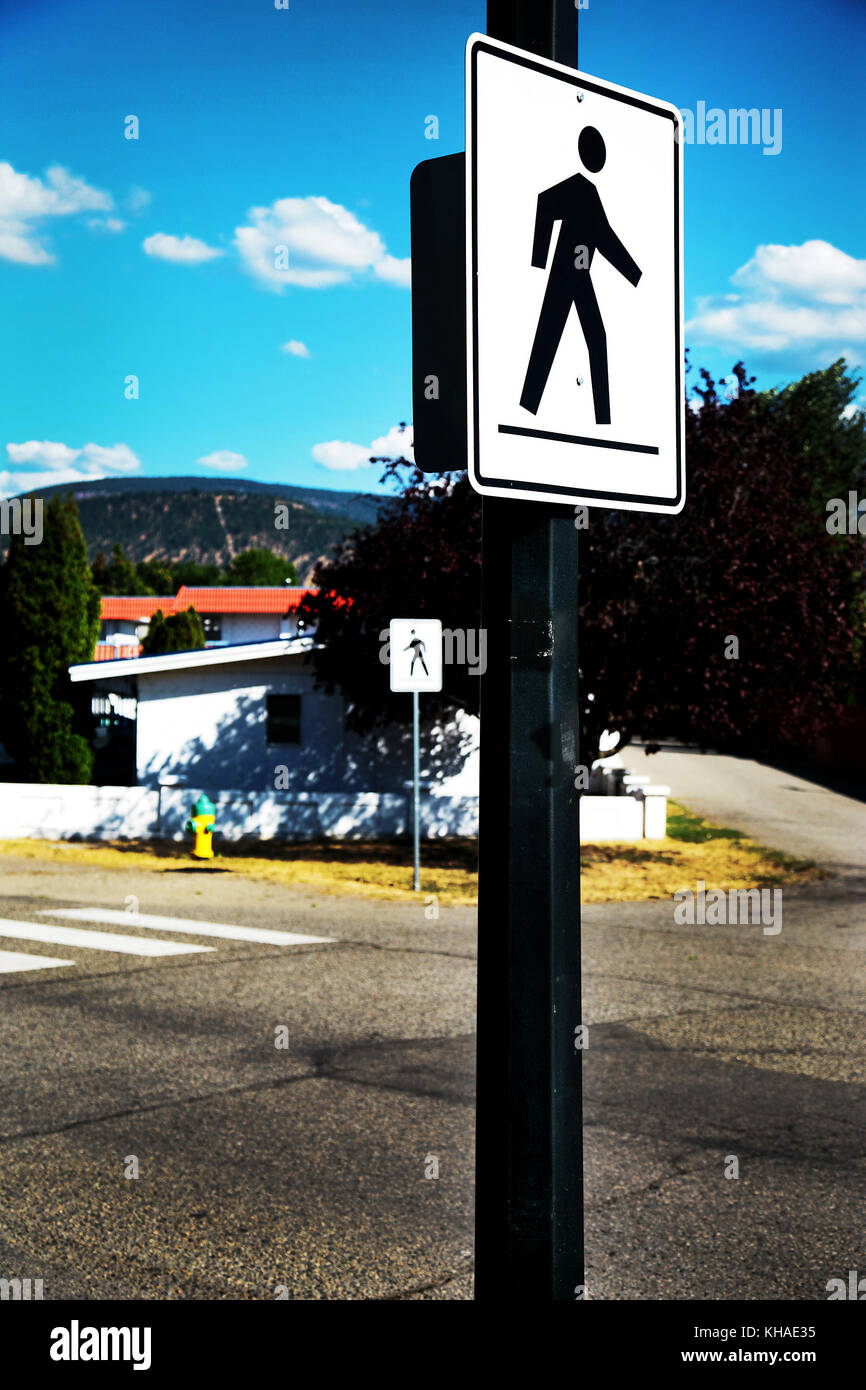 Penticton della Columbia britannica in Canada nella colorata Okanagan Valley Foto Stock