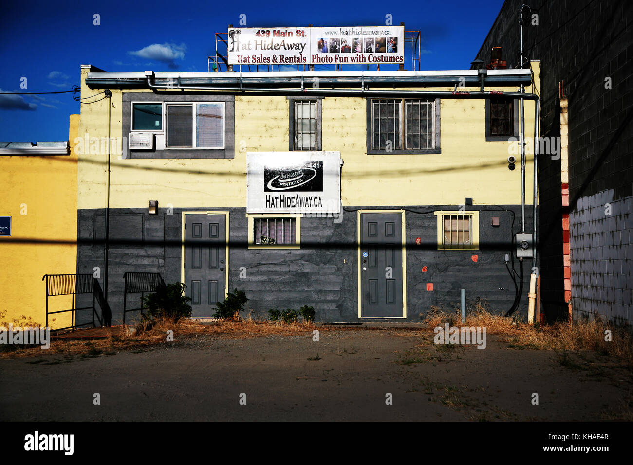 Penticton della Columbia britannica in Canada nella colorata Okanagan Valley Foto Stock