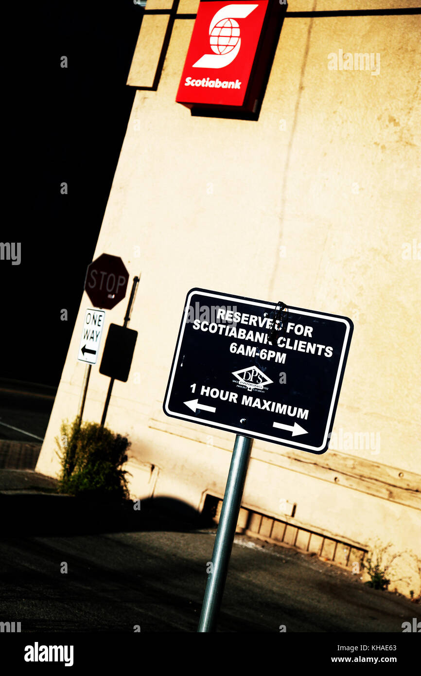 Penticton della Columbia britannica in Canada nella colorata Okanagan Valley Foto Stock