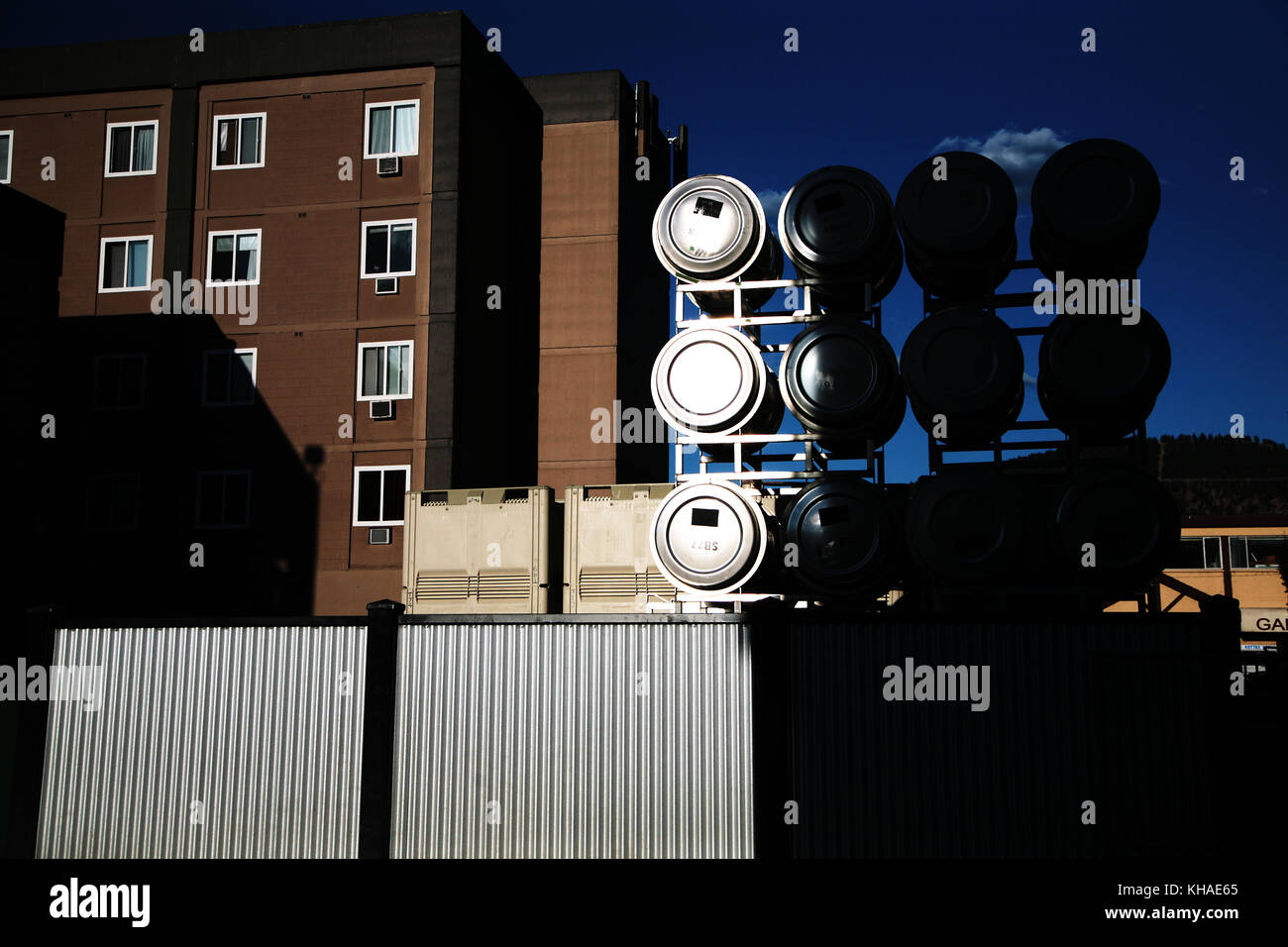 Penticton della Columbia britannica in Canada nella colorata Okanagan Valley Foto Stock