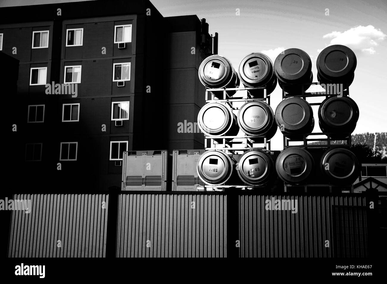 Penticton della Columbia britannica in Canada nella colorata Okanagan Valley Foto Stock