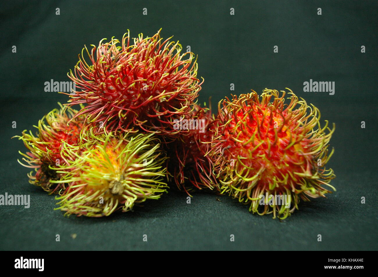 Rambutan Lychee frutti esotici Foto Stock