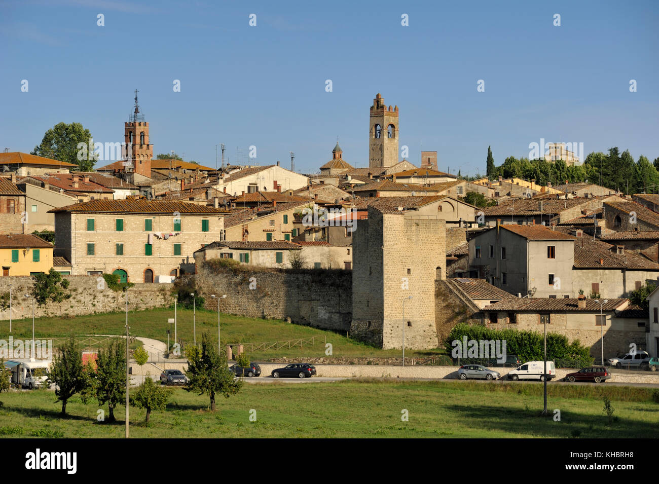 Asciano, Toscana, Italia Foto stock - Alamy