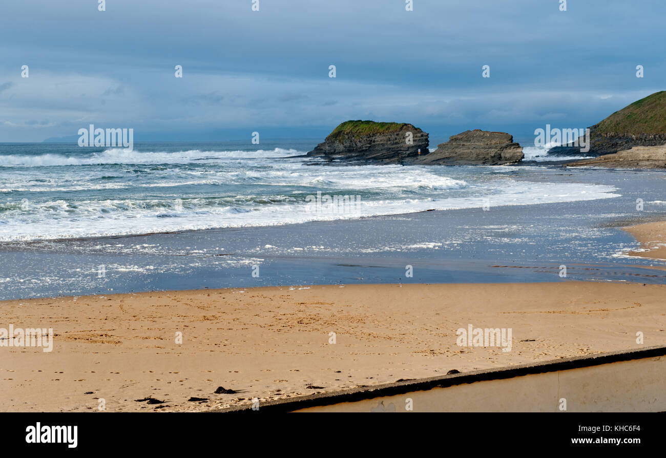 Bundoran spiaggia principale in Co. Donegal, Irlanda Foto Stock