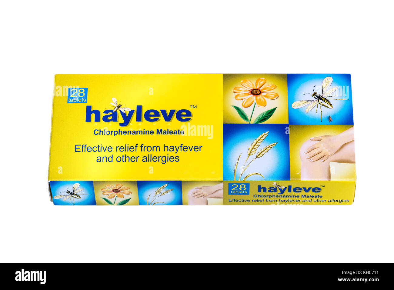 Hayleve antistaminico, chlorphenamine maleato, compresse. Foto Stock