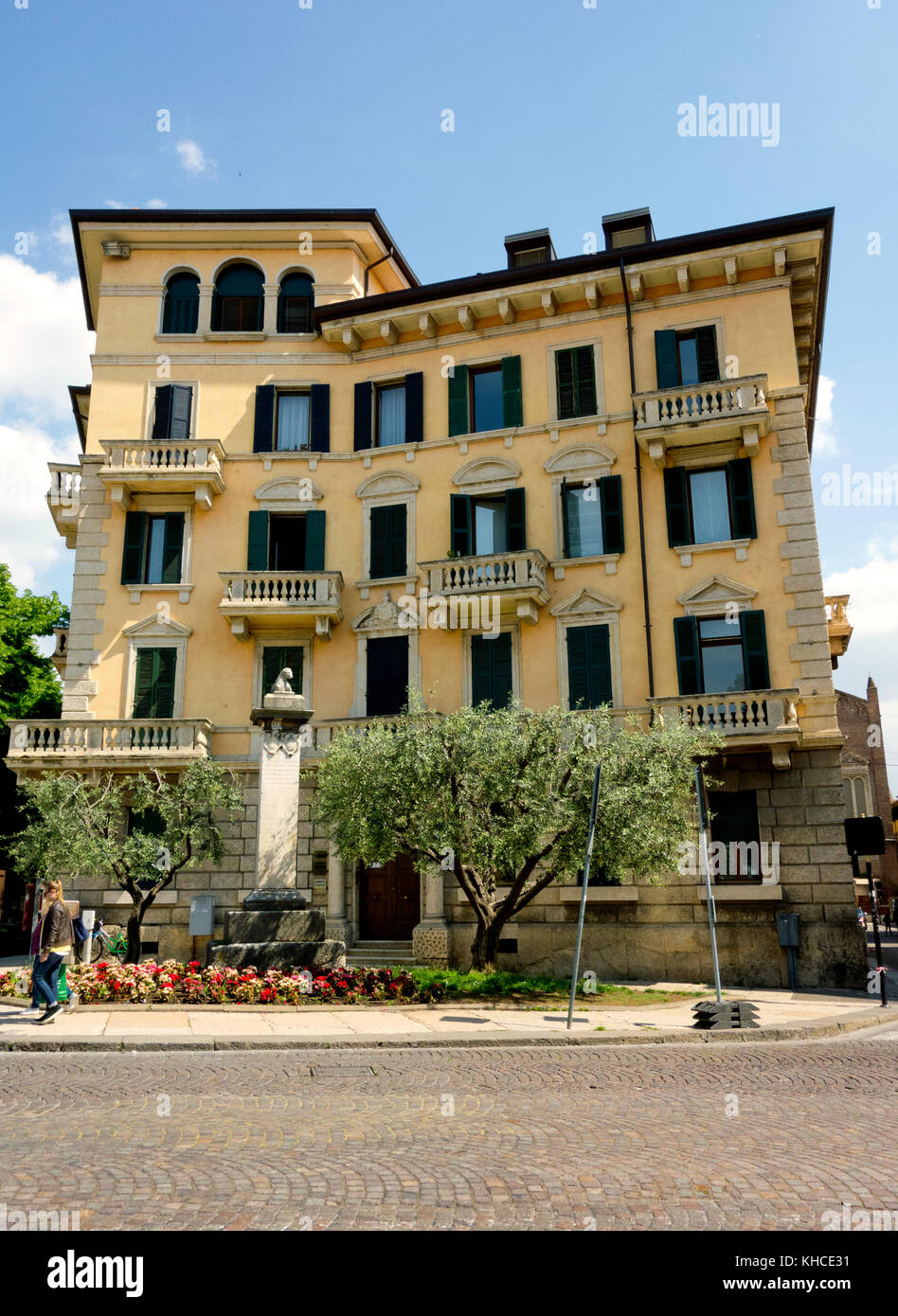 Villa italiana a Verona, Italia, 2017. Foto Stock