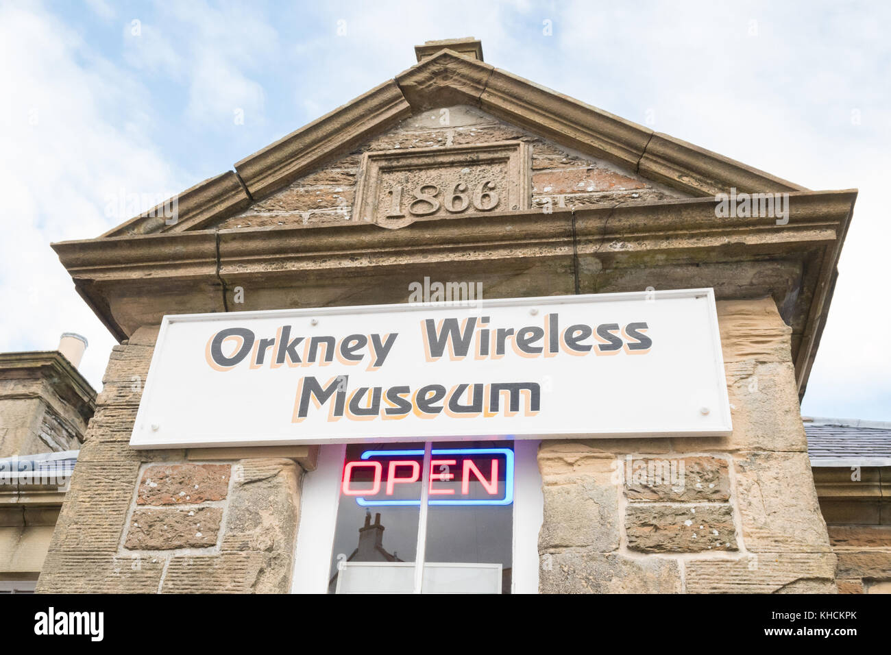 Orkney Wireless Museum, Kirkwall, Orkney, Scozia, Regno Unito Foto Stock