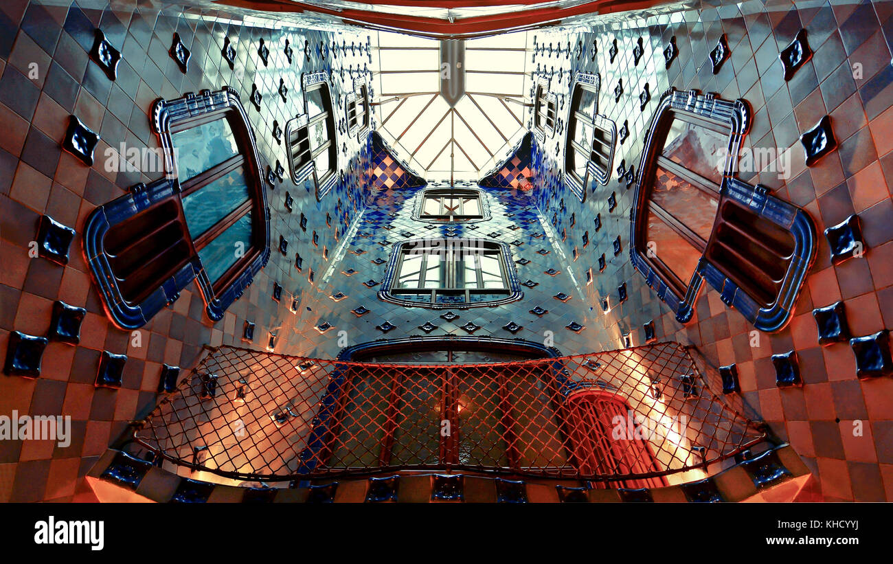 Casa Batlo, barcellona Foto Stock