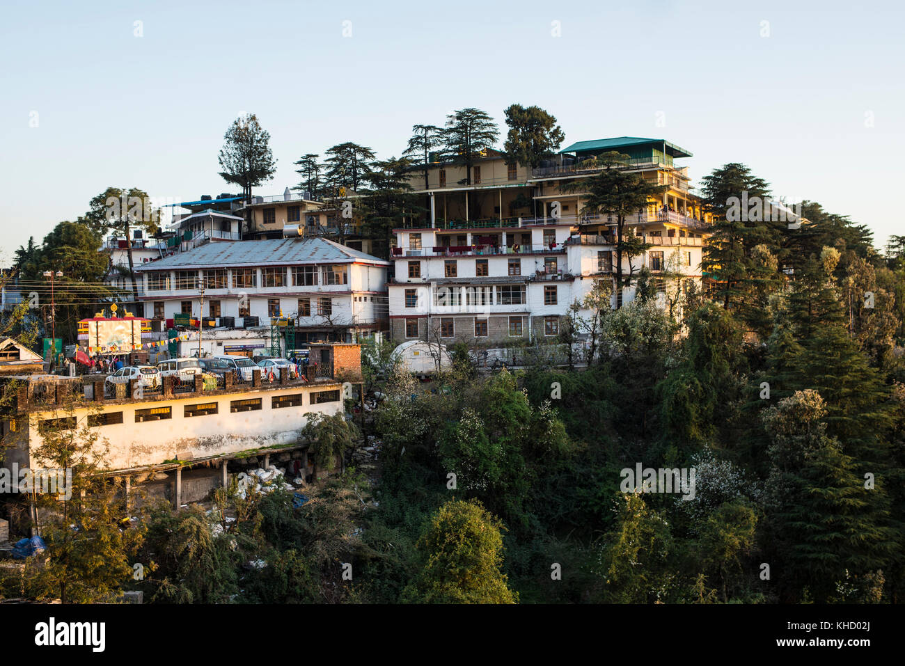 McLeod Ganj, Himchal Pradesh, India Foto Stock