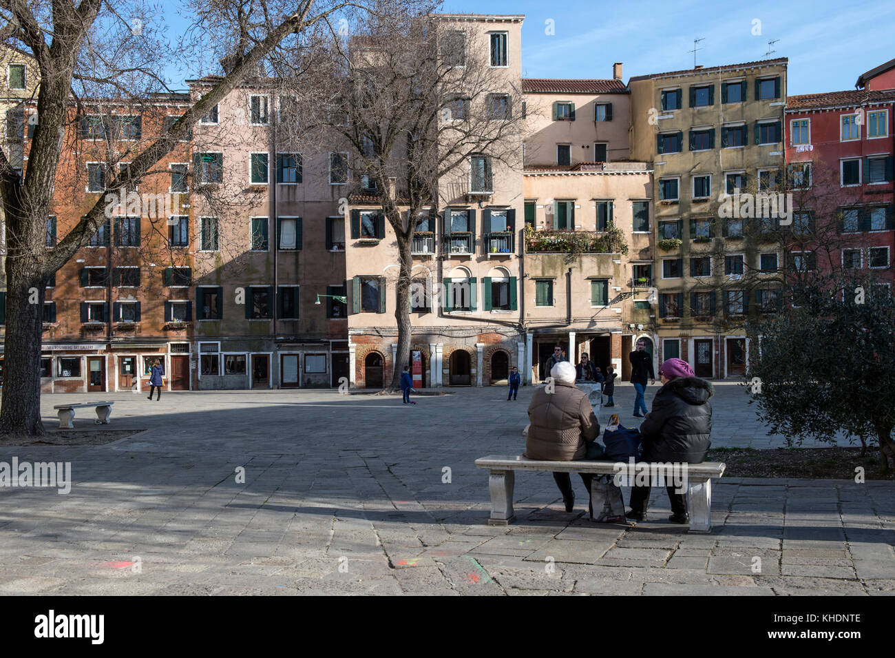 L'Italia, Veneto, Venezia, IL GHETTO EBRAICO Foto Stock