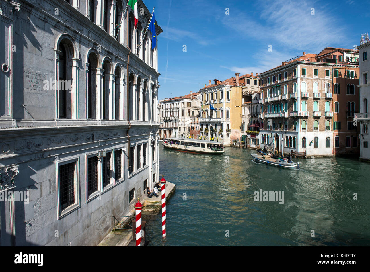 L'Italia, Veneto, Venezia, PONTE DI RIALTO Foto Stock