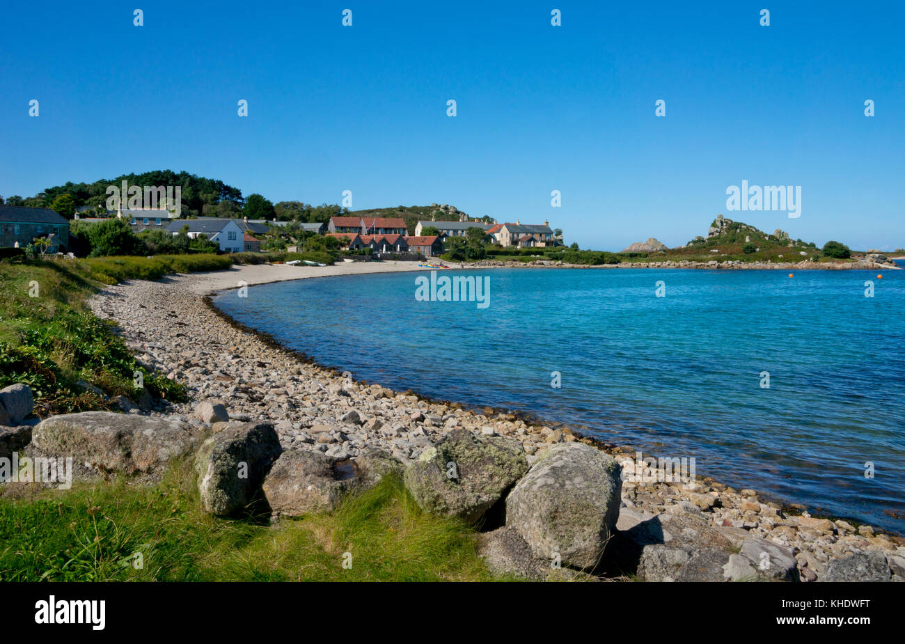 Norrard,old grimsby,tresco isola,Isole Scilly ,l'inghilterra Foto Stock