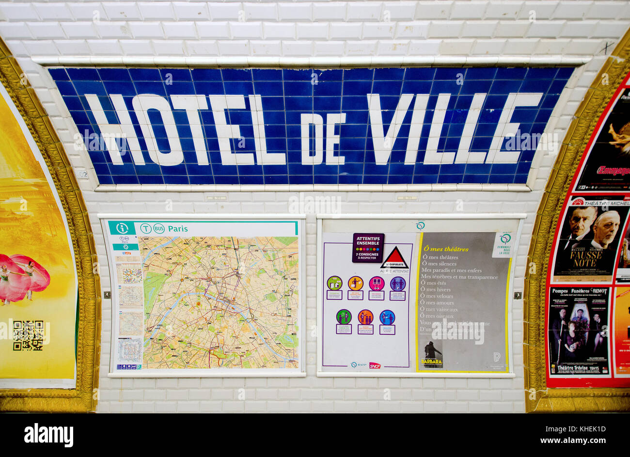 Mappa della metropolitana di parigi immagini e fotografie stock ad alta