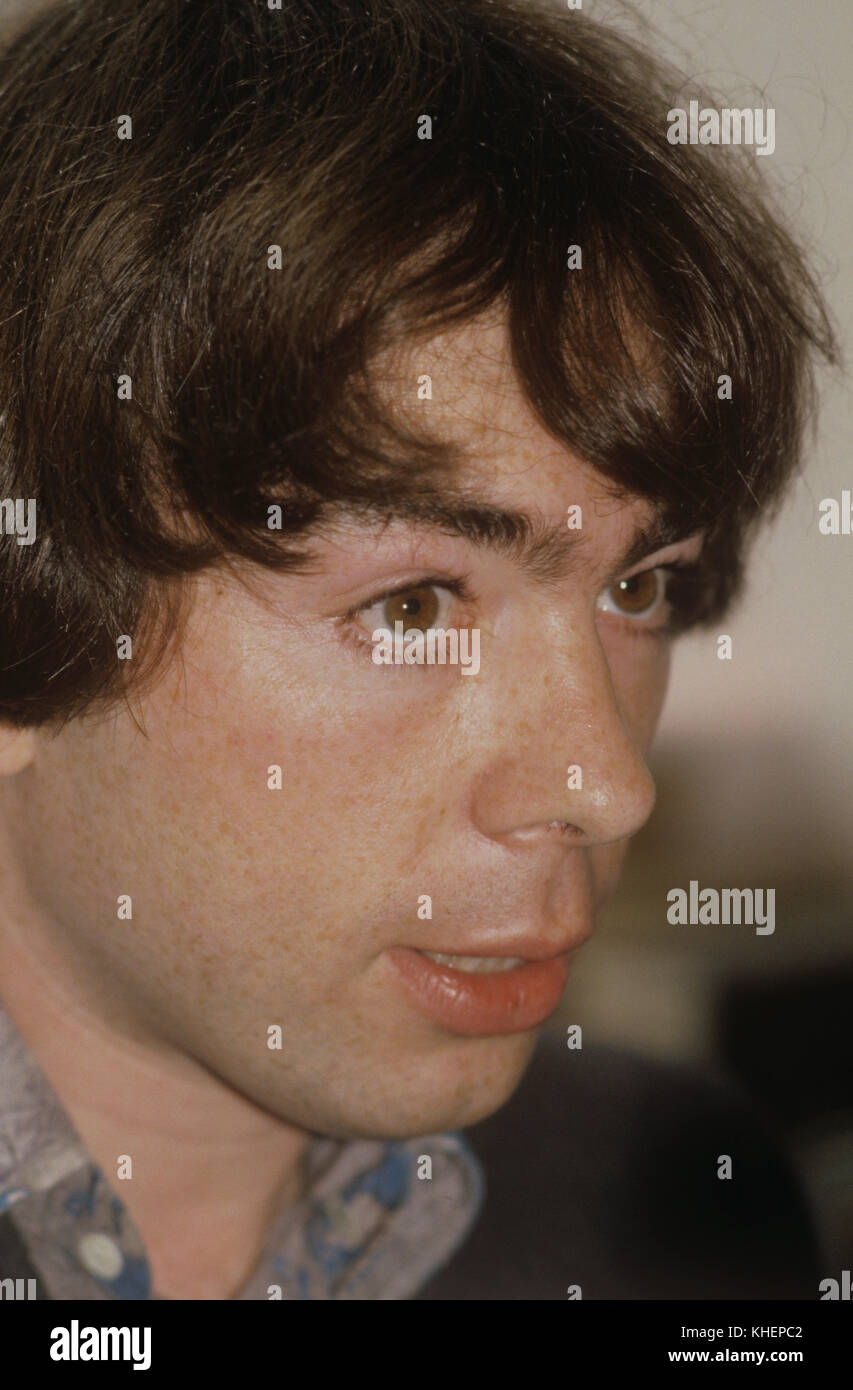 Andrew Lloyd Webber, che con Tim Rice scrisse la hit musical Jesus Christ Superstar e Evita. Foto Stock