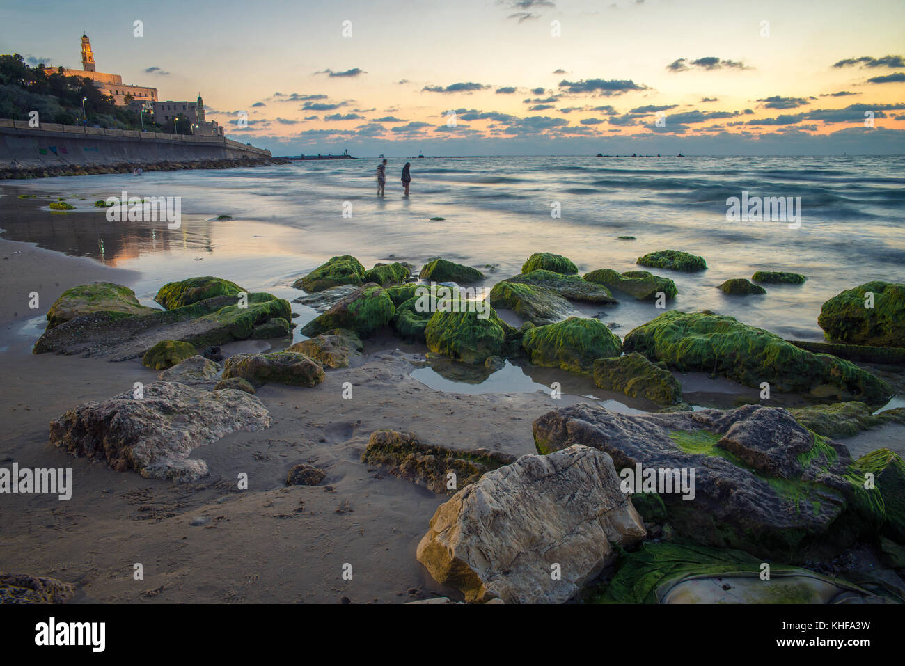 Jaffa città vecchia Foto Stock