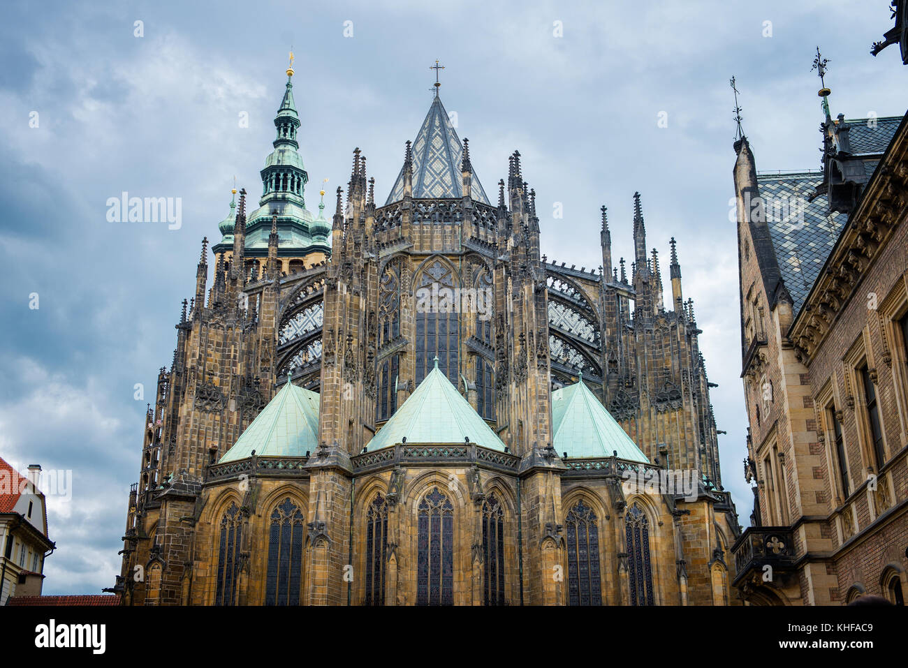 St. la cattedrale di San Vito e Foto Stock