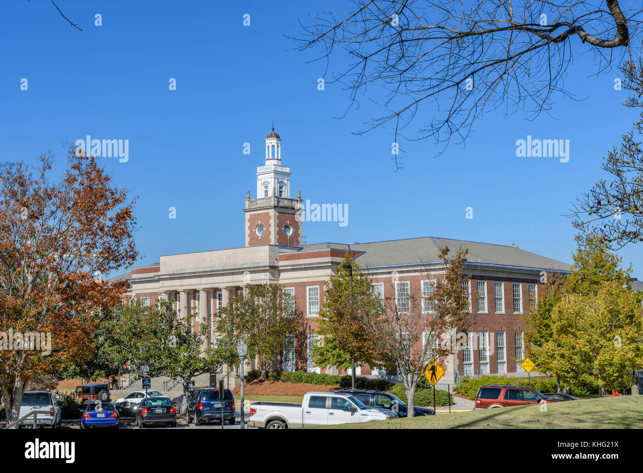 Ross laboratorio chimico edificio del campus di Auburn University, un american university / college di Auburn Alabama, Stati Uniti d'America. Foto Stock