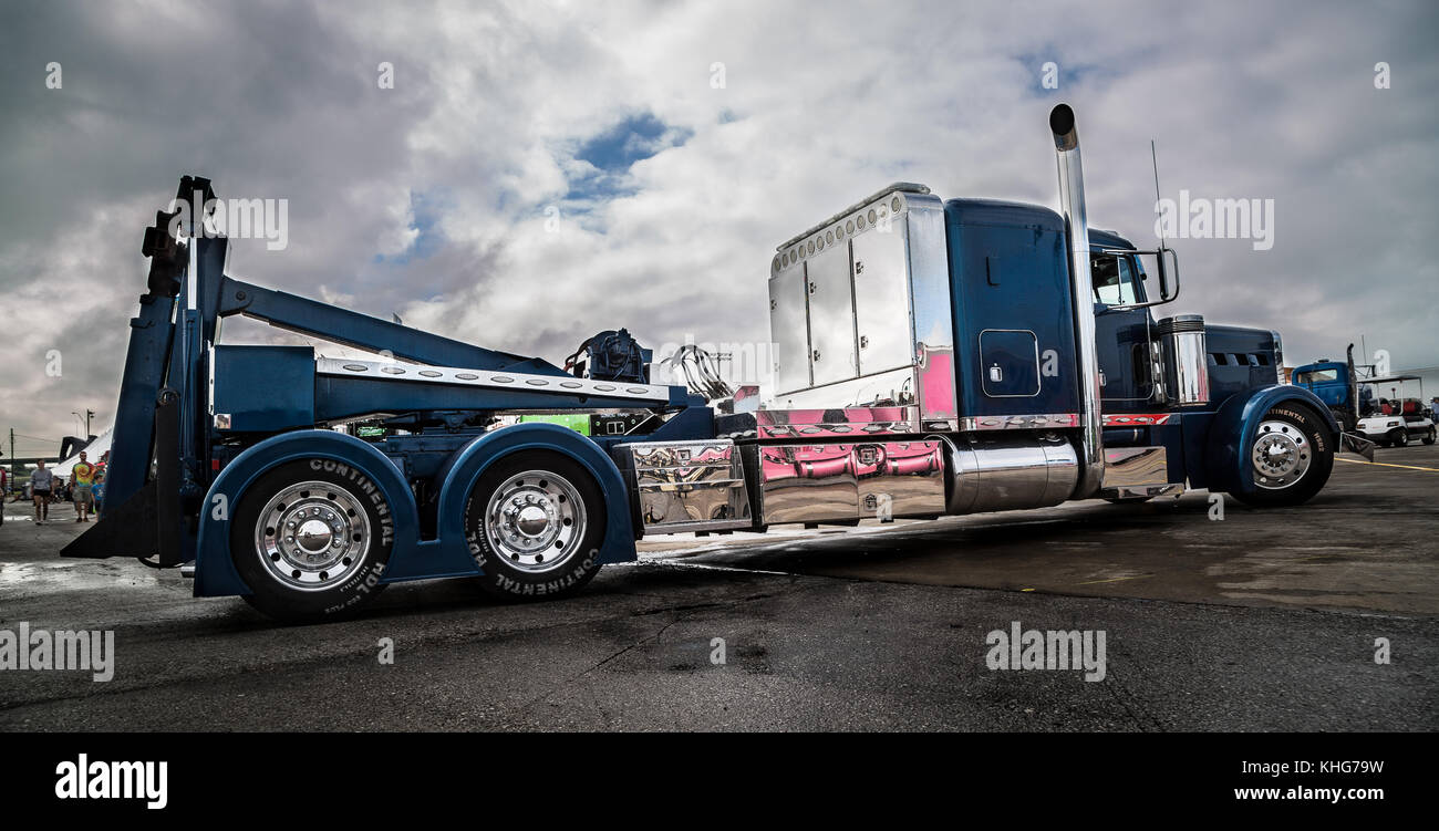 Grandi macchine, la guida carrello Foto Stock