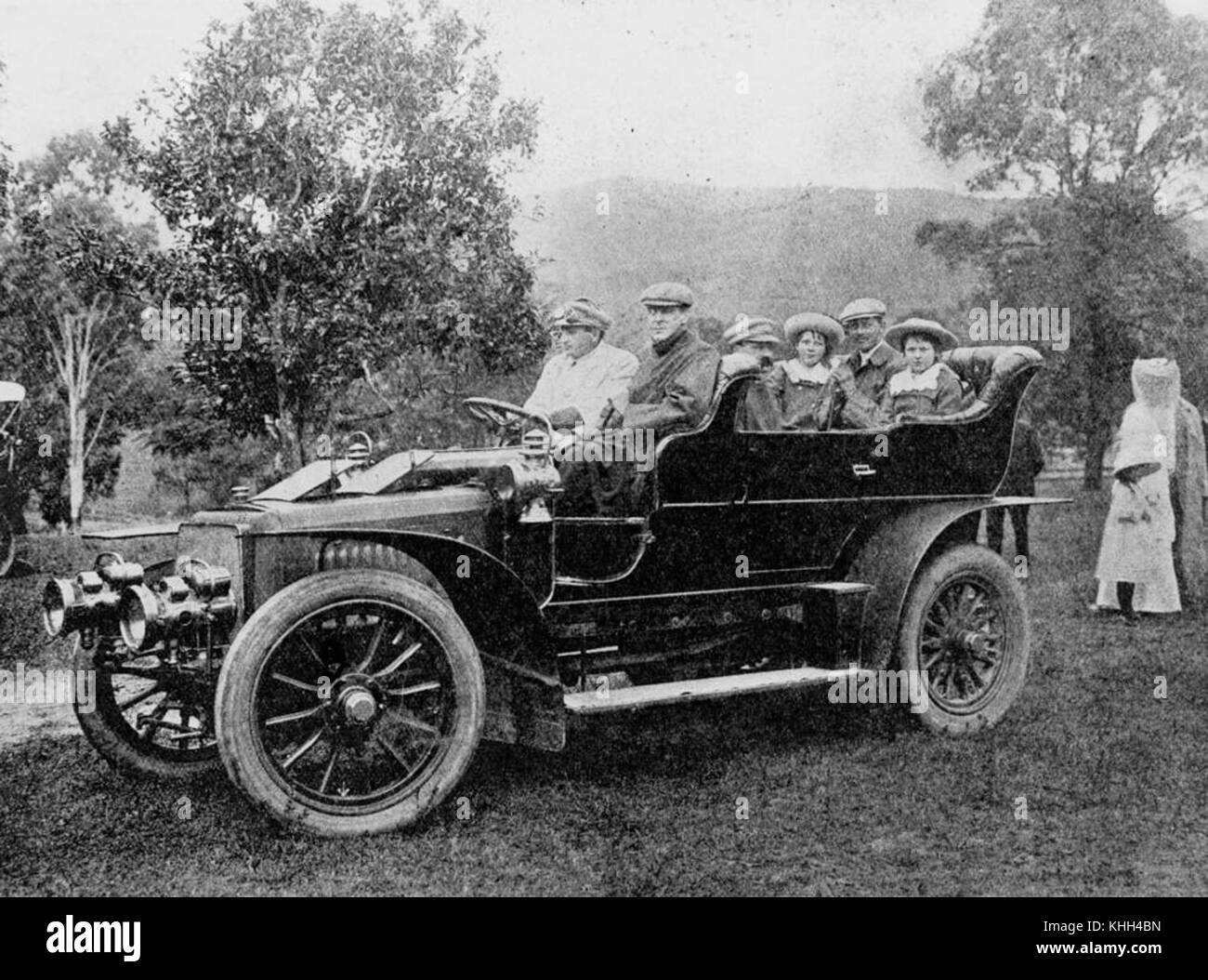 2 78638 Visconte Chelmsford unisce l'Automobile Club la giornata fuori, 9 maggio 1908 Foto Stock