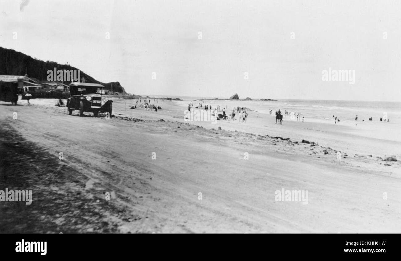 1 154023 Currumbin foreshore, ca. 1926 Foto Stock
