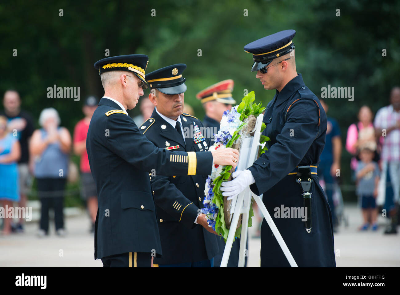 242U.S. Il cappellano dell'esercito Corps anniversario cerimonia presso il Cimitero Nazionale di Arlington (36224259145) Foto Stock