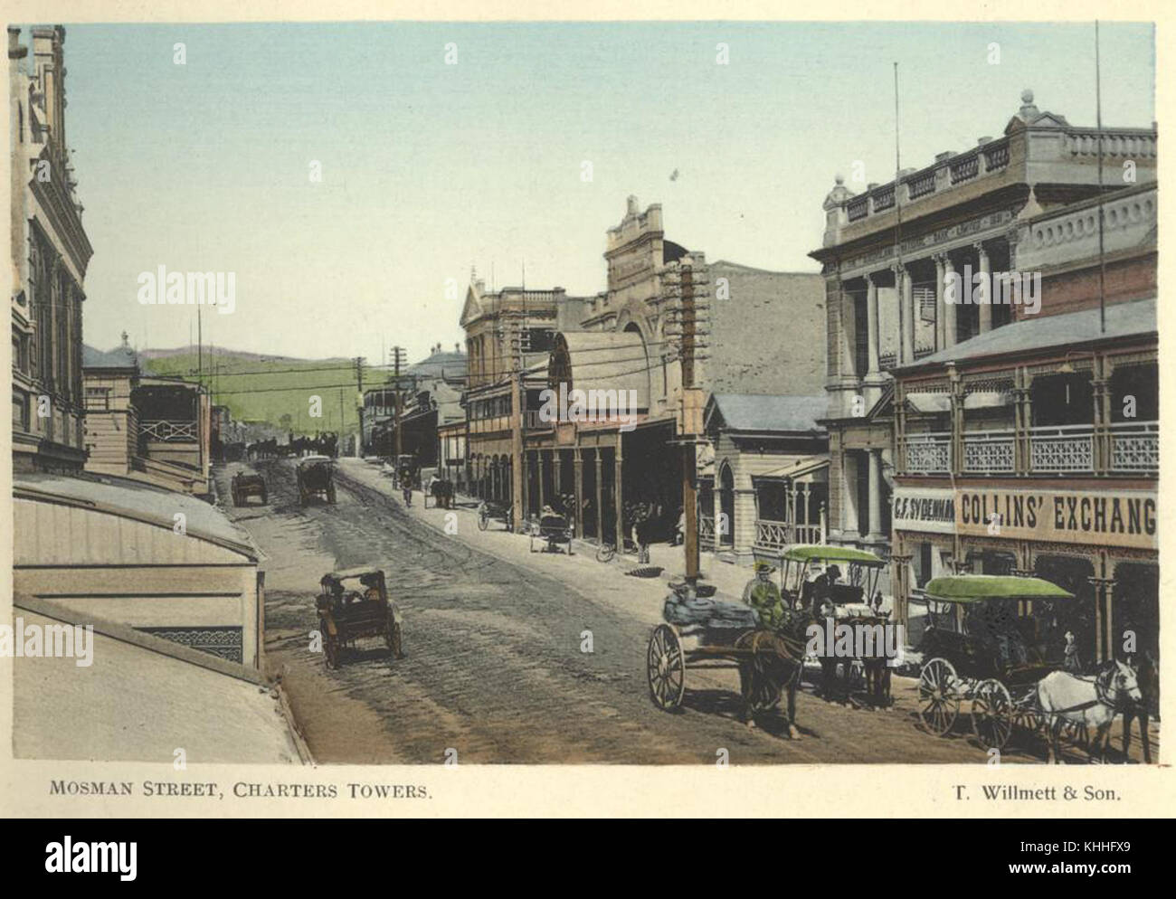 1 258450 Mosman Street, Charters Towers, 1904 Foto Stock