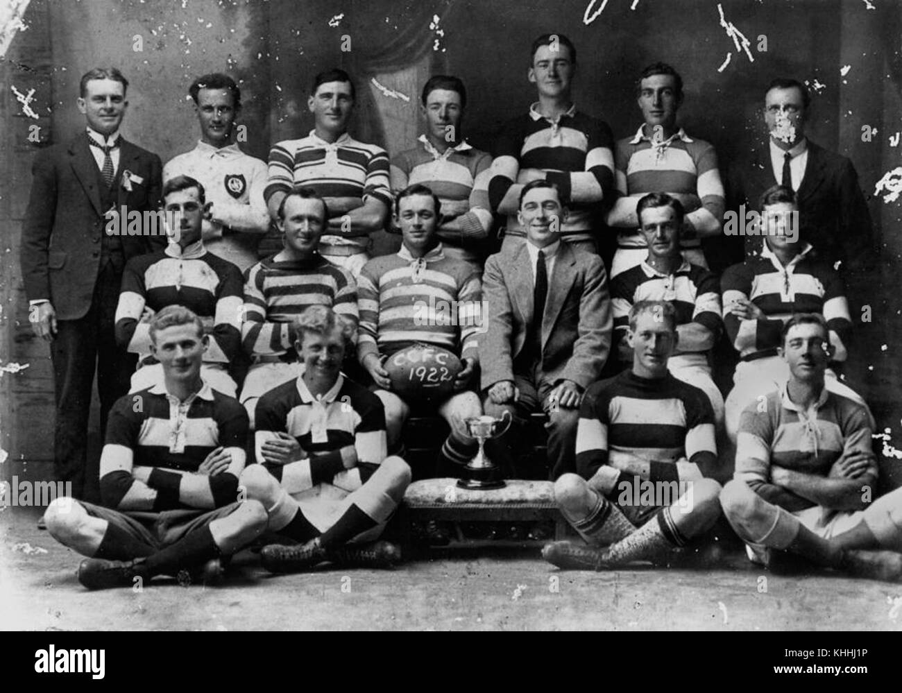 1 80971 Natale Creek Rugby League Football Team, 1922 Foto Stock