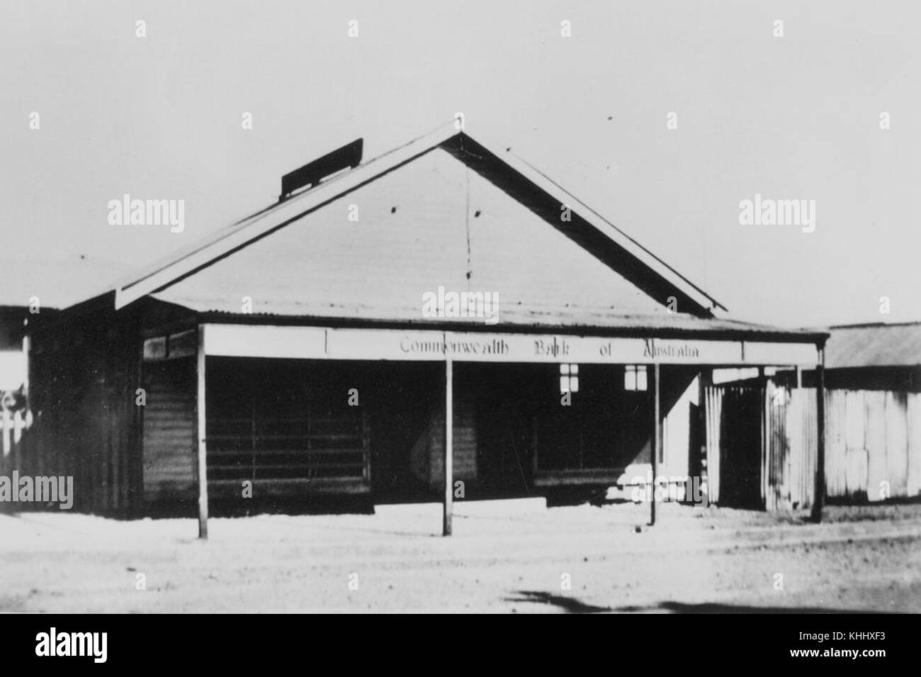 1 295855 Commonwealth Bank Building, Mount Isa, 1948 Foto Stock