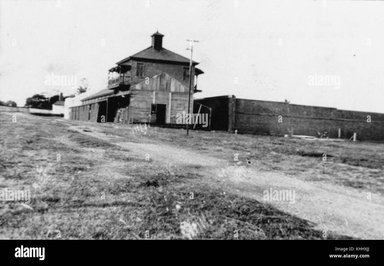 2 165963 Vecchia Prigione sull isola di Sant'Elena, Moreton Bay, Queensland Foto Stock