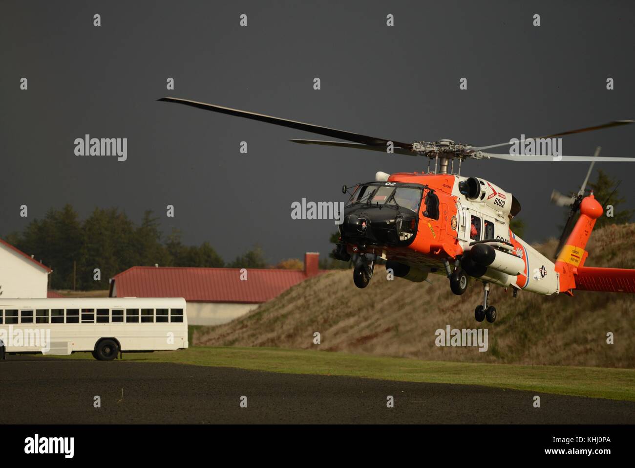 Coast Guard MH-60 elicottero Jayhawk Foto Stock