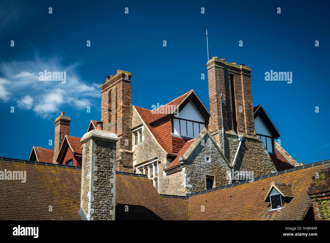 Loseley Park House e giardini, Artington, Surrey, Regno Unito Foto Stock