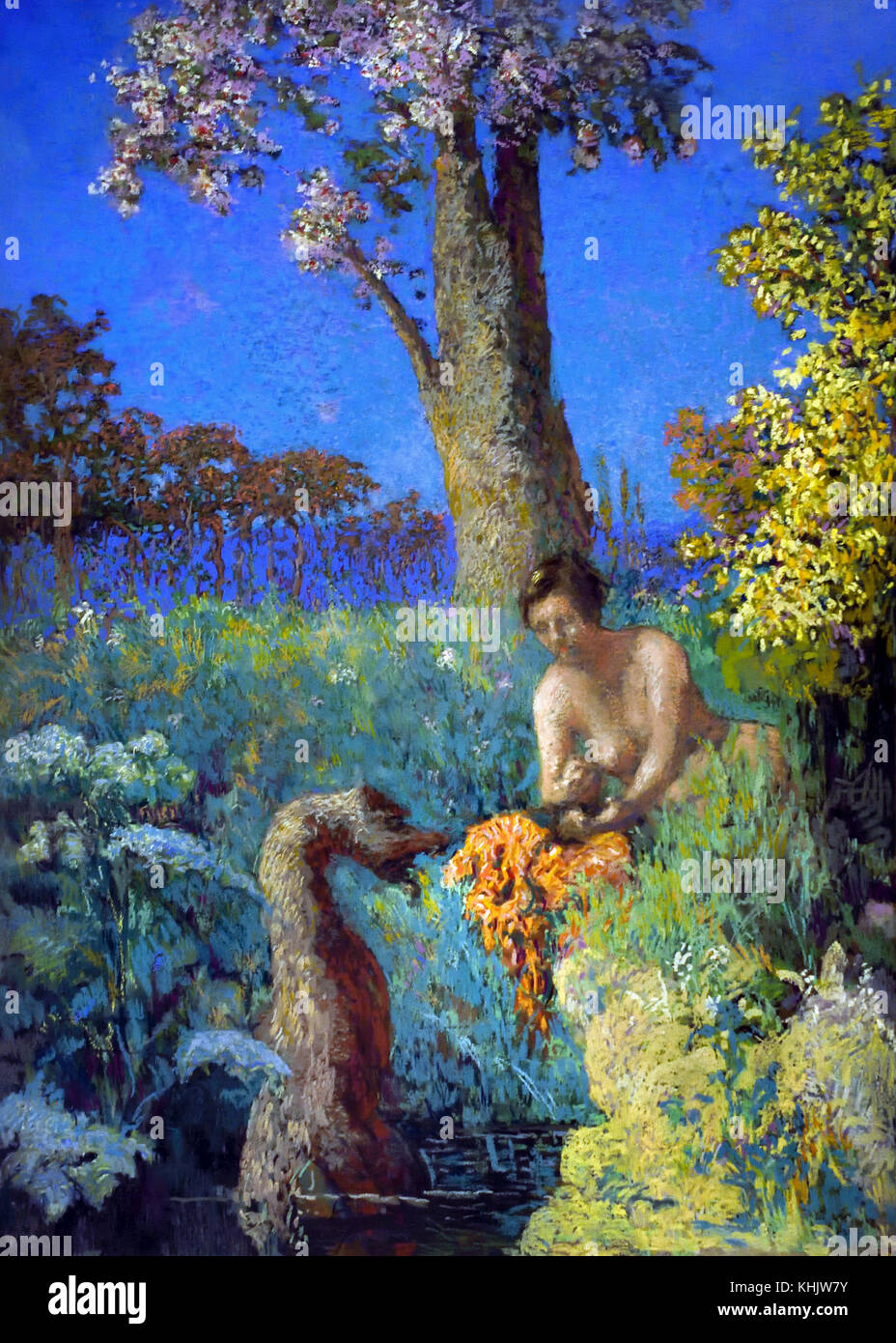 Scène bucolique - scena bucolica da Ker Xavier Roussel 1867-1944 Francia - Francese Foto Stock