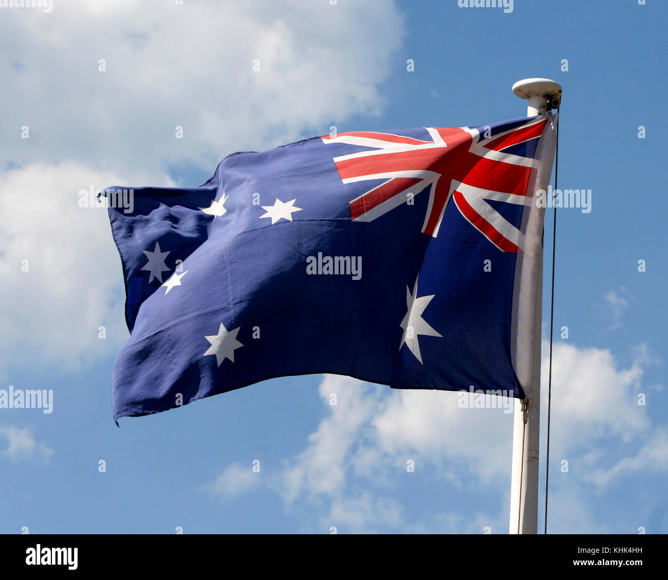 BANDIERA AUSTRALIANA 2009 Foto Stock
