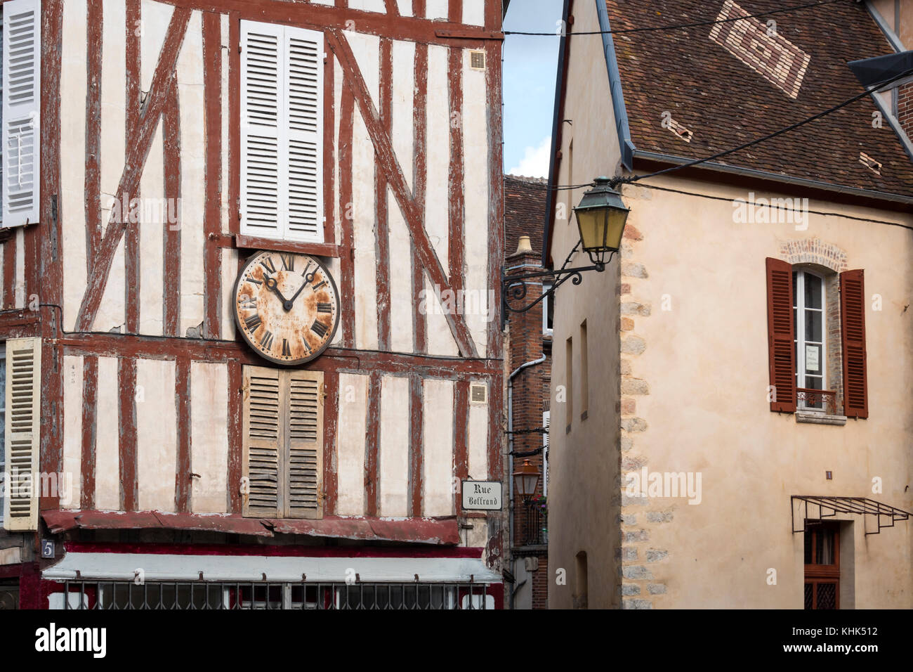 Joigny Yonne Bourgogne-Franche-Comte Francia Foto Stock