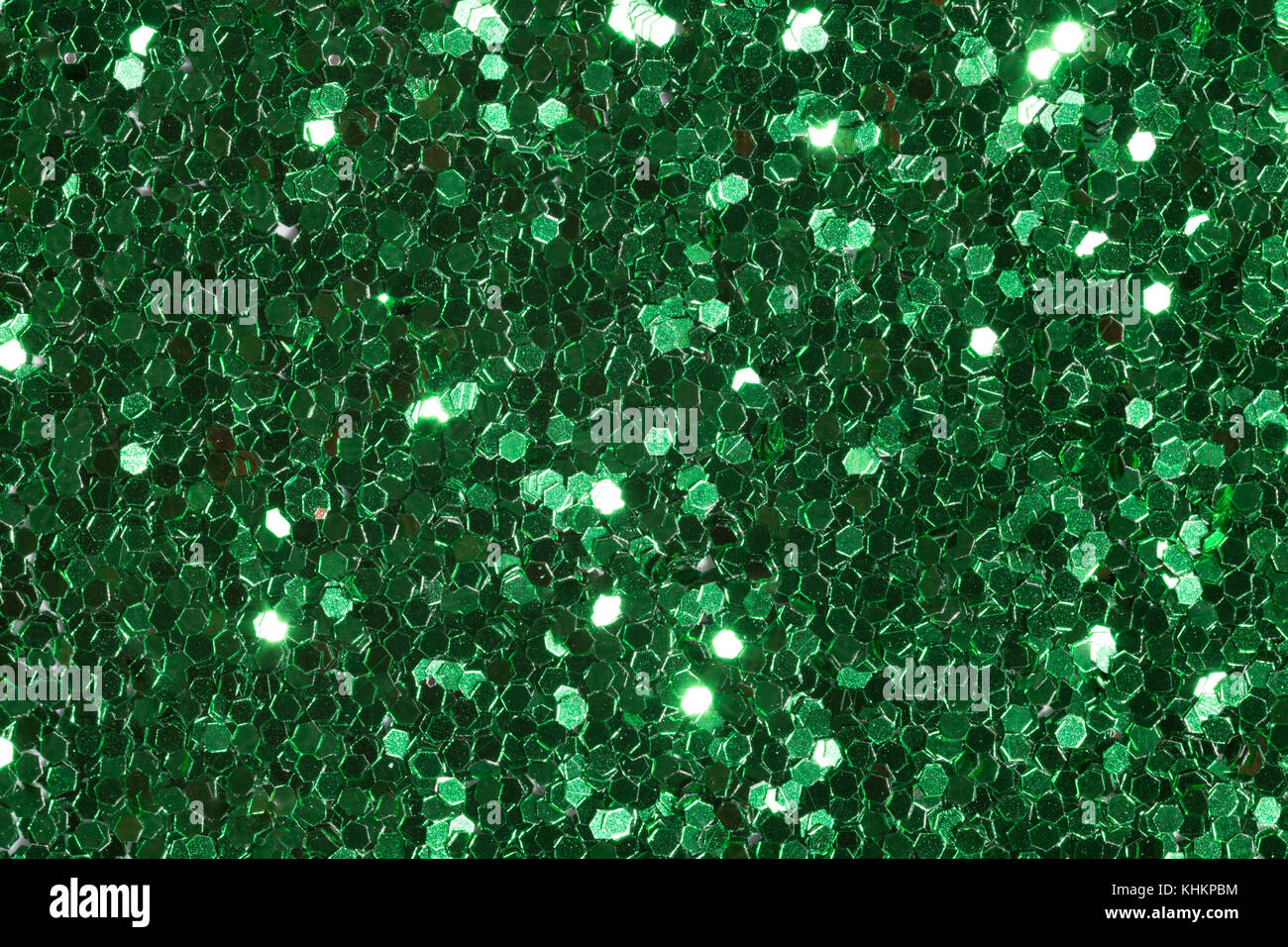 Sfondo verde con mezzo di contrasto e di glitter. Foto ad alta risoluzione  Foto stock - Alamy