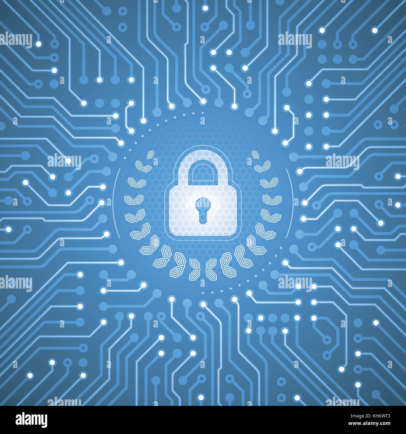 Abstract crypto-moneta Illustrazione Vettoriale