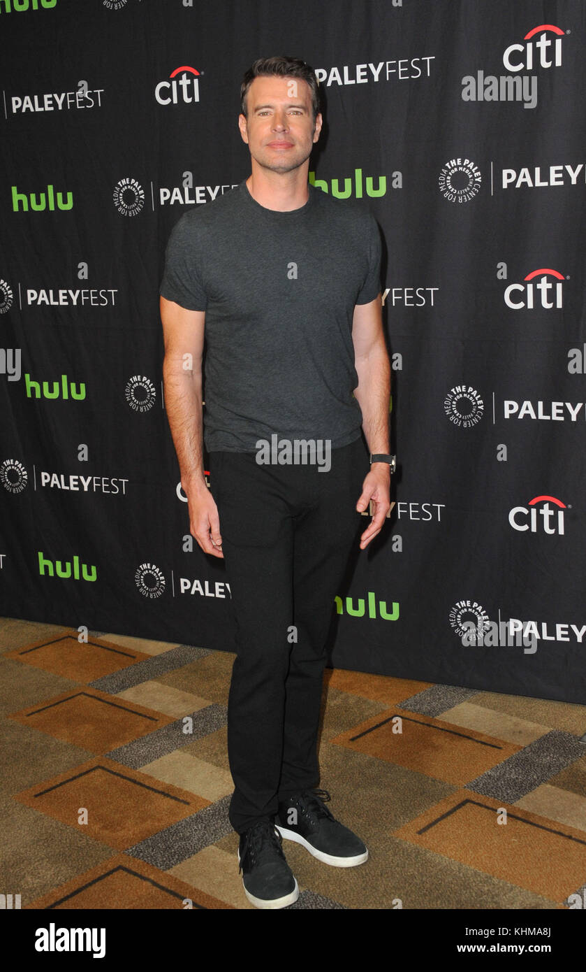 HOLLYWOOD, CA - MARZO 26: Scott Foley partecipa all'evento 'Skandal' al Paley Center for Media's 34th annual PaleyFest al Dolby Theatre il 26 Marzo 2017 a Hollywood, California persone: Scott Foley Transmission Ref: MNC76 Foto Stock