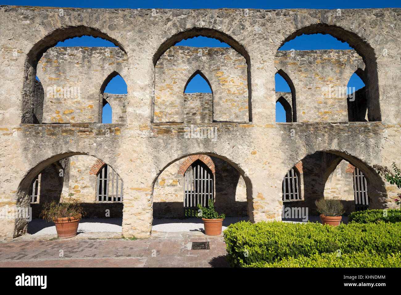 San jose la missione di san antonio texas Foto Stock