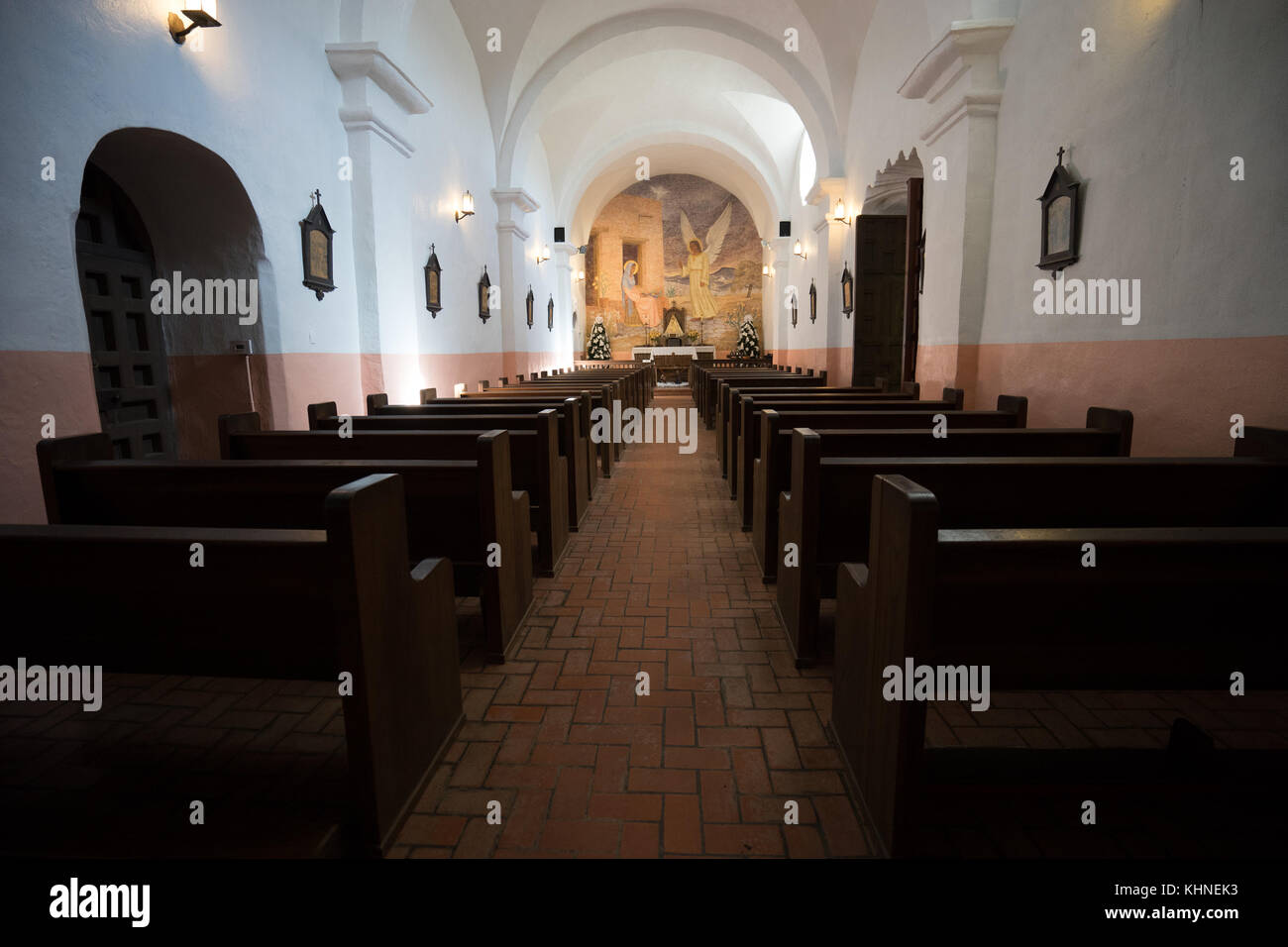 Presidio la bahia cappella goliad texas Foto Stock
