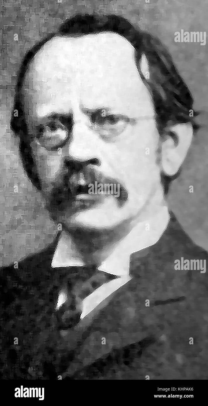 Un ritratto di Sir J J Thomson, fisico inglese e il premio Nobel in fisica (1906 premio Nobel in fisica) e lo scopritore di elettroni e sub particelle atomiche. Nel 1918 divenne Master del Trinity College di Cambridge, Foto Stock