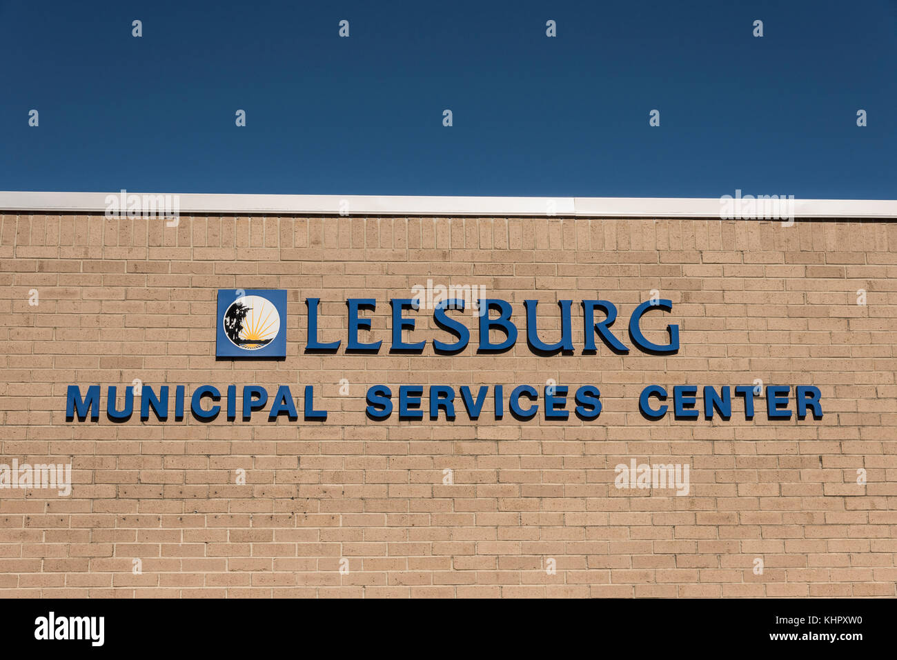 Leesburg comunale Centro Servizi, Leesburg, Florida USA Foto Stock