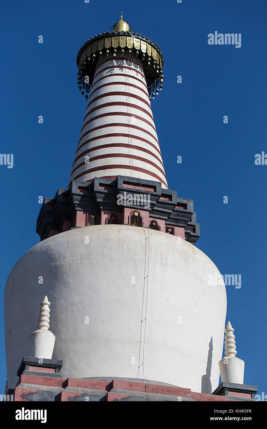 Pagoda, dafosi tempio-zhangye Foto Stock