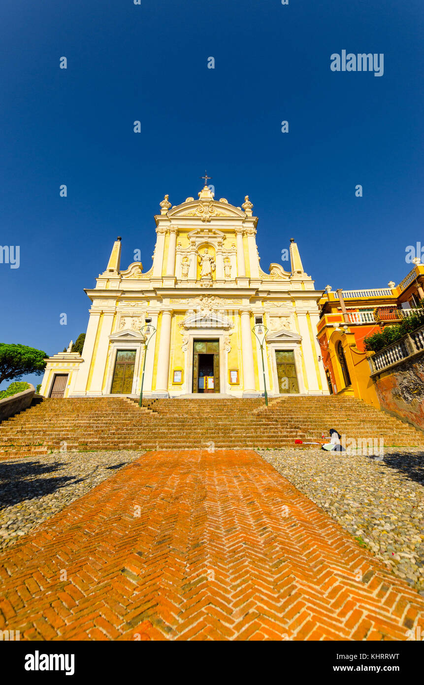 Basilica di santa margherita ligure immagini e fotografie stock ad alta