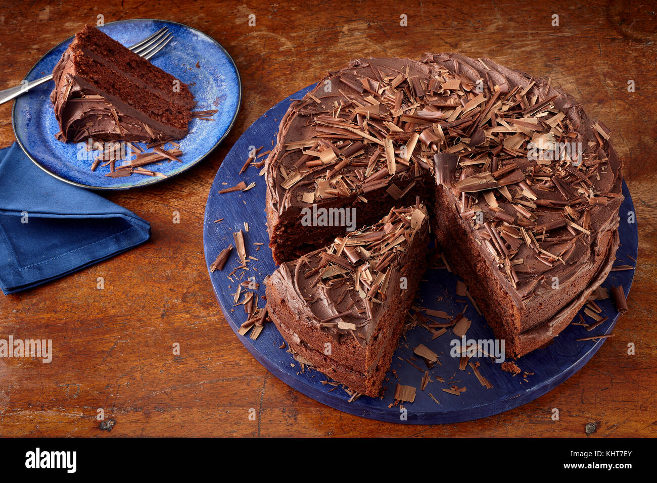 Qualsiasi occasione torta al cioccolato Foto Stock