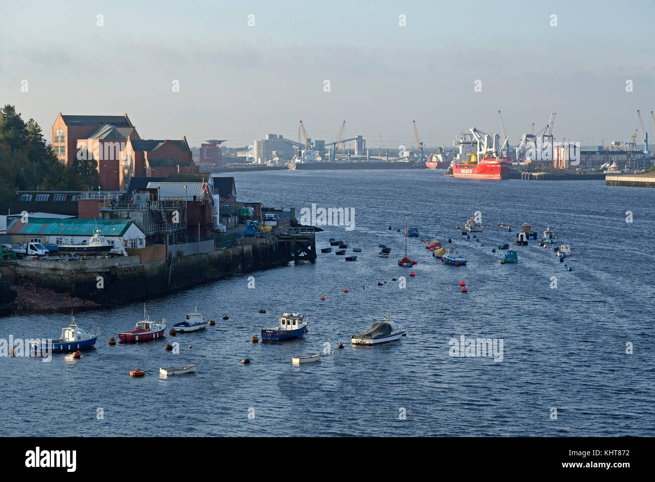 Porto, South Shields, Northumberland, Gran Bretagna Foto Stock