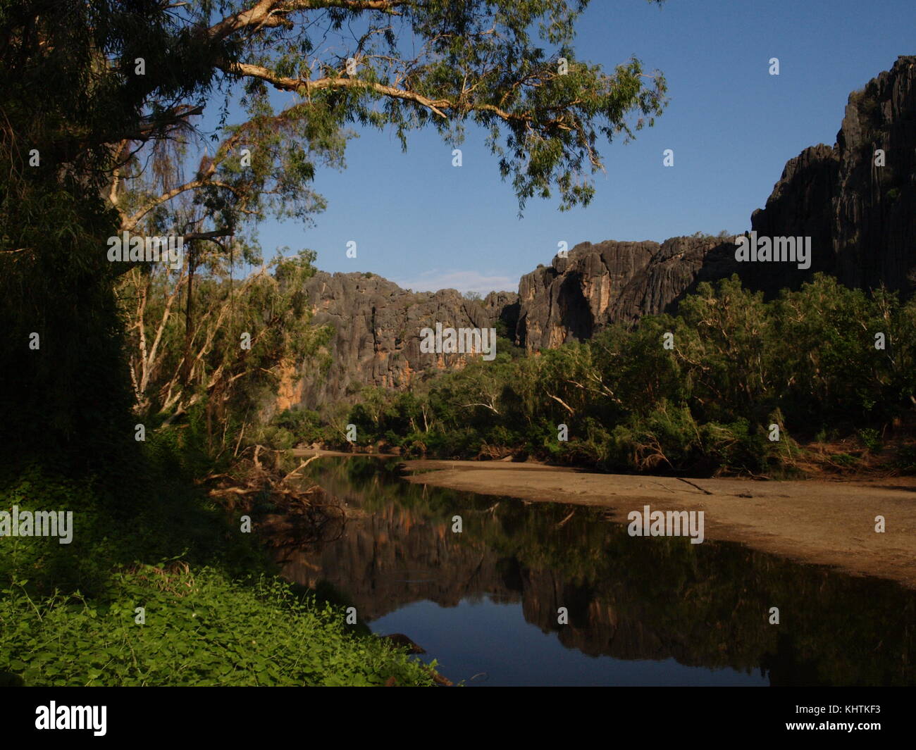 Windjana Gorge, Territorio del Nord, l'Australia Foto Stock