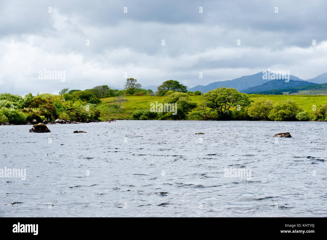 Parco Nazionale del Connemara, co Galway, Irlanda Foto Stock